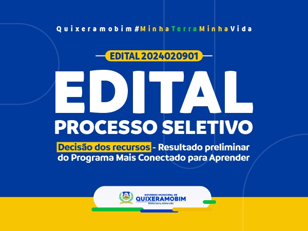 EDITAL - PROCESSO SELETIVO Nº 2024020901
