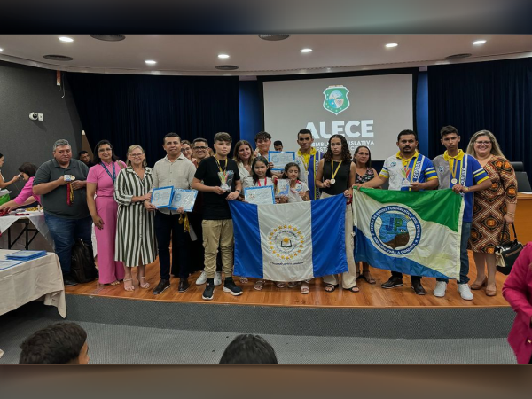 Escola de Quixeramobim conquista 1° lugar no Prêmio PETECA